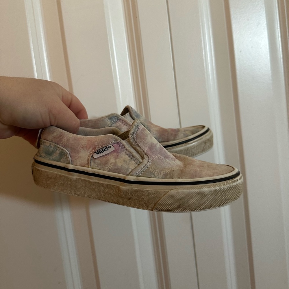 Vans Kids Tie-Dye Slip-On Sneakers